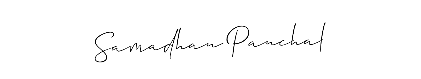 You can use this online signature creator to create a handwritten signature for the name Samadhan Panchal. This is the best online autograph maker. Samadhan Panchal signature style 2 images and pictures png