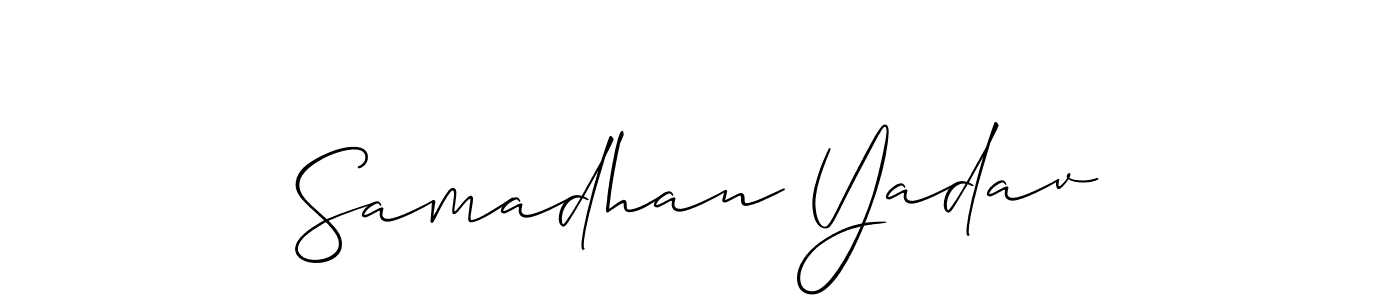 You can use this online signature creator to create a handwritten signature for the name Samadhan Yadav. This is the best online autograph maker. Samadhan Yadav signature style 2 images and pictures png