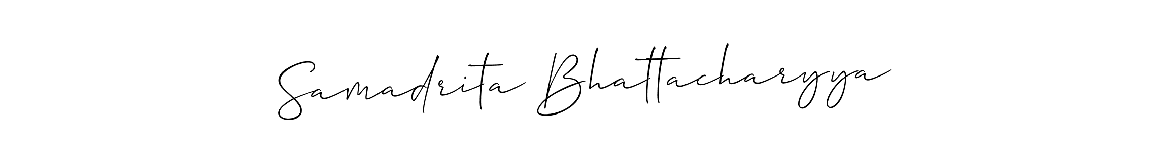 Make a beautiful signature design for name Samadrita Bhattacharyya. Use this online signature maker to create a handwritten signature for free. Samadrita Bhattacharyya signature style 2 images and pictures png
