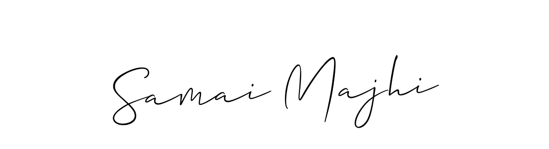 Best and Professional Signature Style for Samai Majhi. Allison_Script Best Signature Style Collection. Samai Majhi signature style 2 images and pictures png