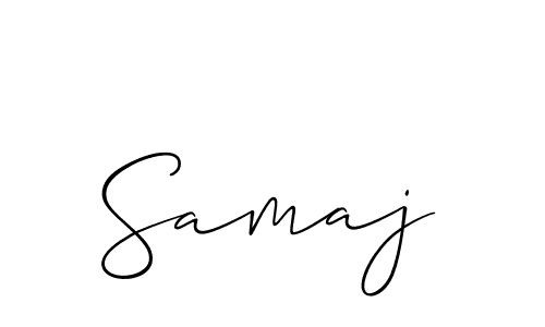 Make a short Samaj signature style. Manage your documents anywhere anytime using Allison_Script. Create and add eSignatures, submit forms, share and send files easily. Samaj signature style 2 images and pictures png