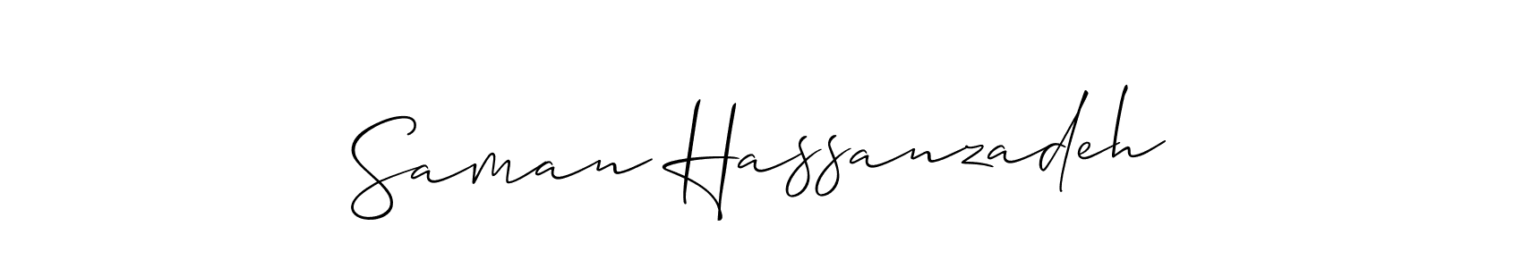 How to Draw Saman Hassanzadeh signature style? Allison_Script is a latest design signature styles for name Saman Hassanzadeh. Saman Hassanzadeh signature style 2 images and pictures png