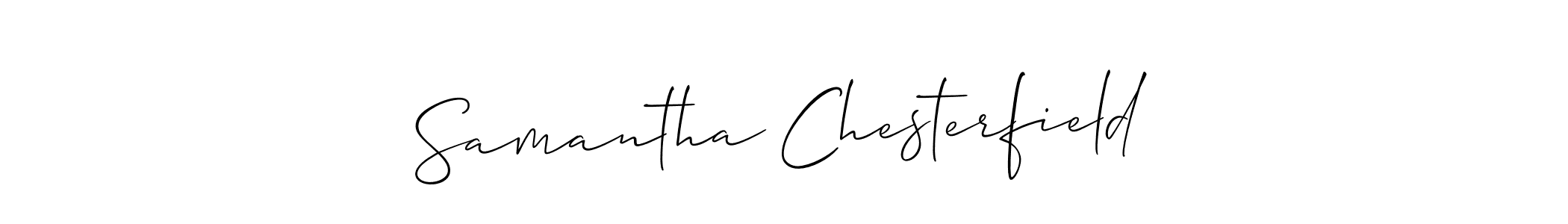 You can use this online signature creator to create a handwritten signature for the name Samantha Chesterfield. This is the best online autograph maker. Samantha Chesterfield signature style 2 images and pictures png