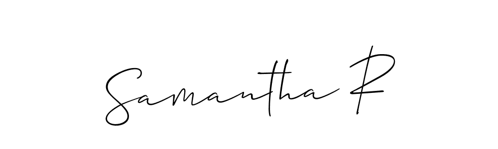 Make a beautiful signature design for name Samantha R. Use this online signature maker to create a handwritten signature for free. Samantha R signature style 2 images and pictures png