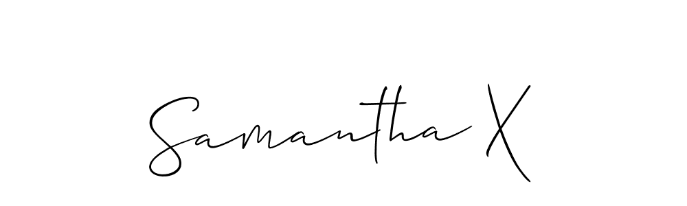 Check out images of Autograph of Samantha X name. Actor Samantha X Signature Style. Allison_Script is a professional sign style online. Samantha X signature style 2 images and pictures png