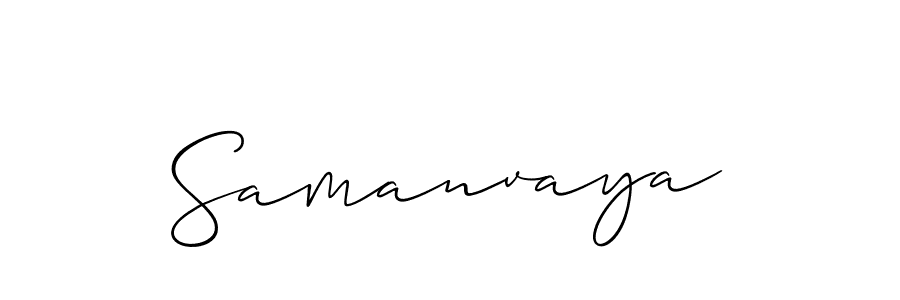 You can use this online signature creator to create a handwritten signature for the name Samanvaya. This is the best online autograph maker. Samanvaya signature style 2 images and pictures png