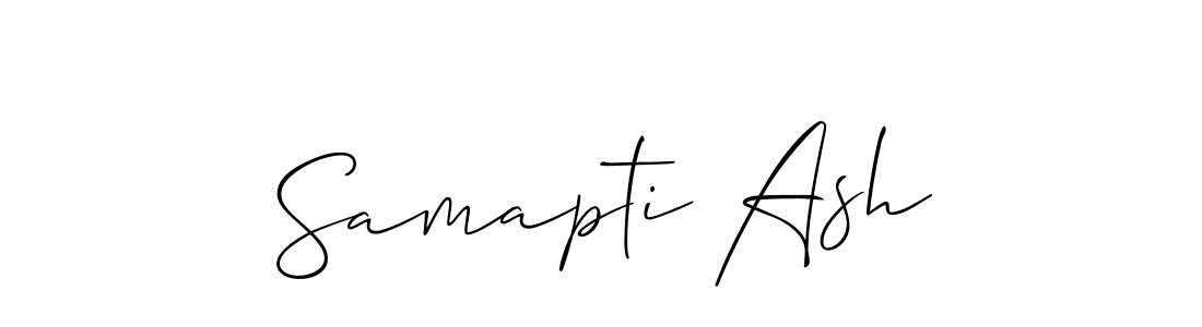 Check out images of Autograph of Samapti Ash name. Actor Samapti Ash Signature Style. Allison_Script is a professional sign style online. Samapti Ash signature style 2 images and pictures png