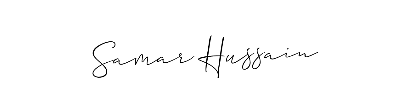 See photos of Samar Hussain official signature by Spectra . Check more albums & portfolios. Read reviews & check more about Allison_Script font. Samar Hussain signature style 2 images and pictures png