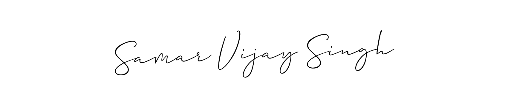 Make a beautiful signature design for name Samar Vijay Singh. Use this online signature maker to create a handwritten signature for free. Samar Vijay Singh signature style 2 images and pictures png