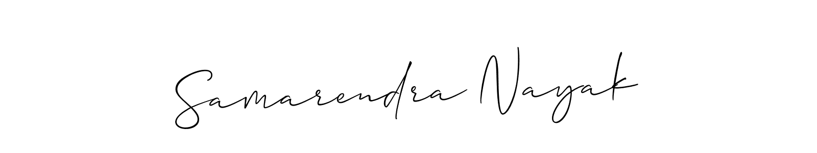 Similarly Allison_Script is the best handwritten signature design. Signature creator online .You can use it as an online autograph creator for name Samarendra Nayak. Samarendra Nayak signature style 2 images and pictures png