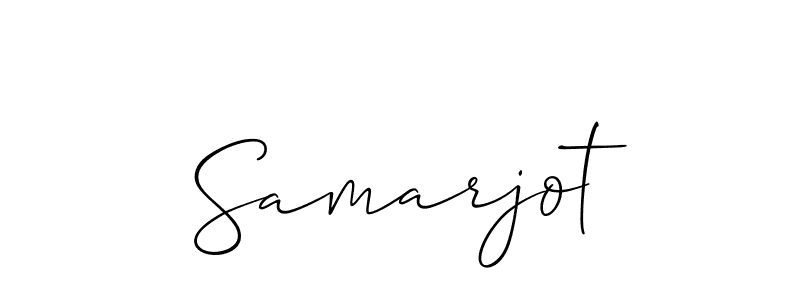 if you are searching for the best signature style for your name Samarjot. so please give up your signature search. here we have designed multiple signature styles  using Allison_Script. Samarjot signature style 2 images and pictures png