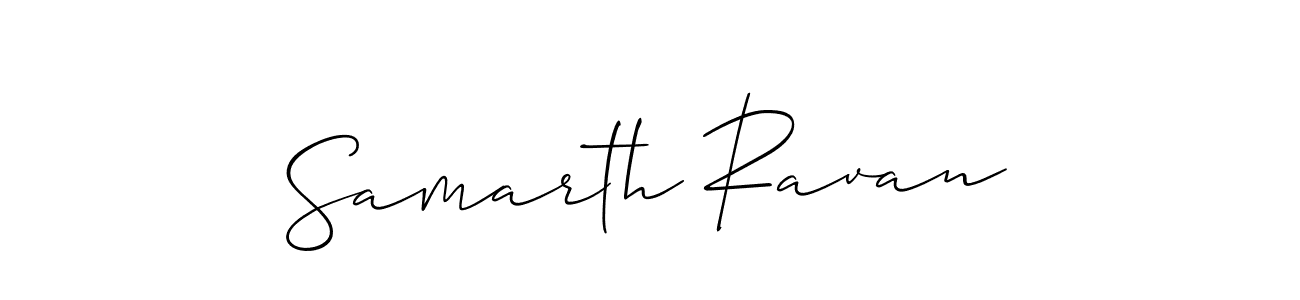 Once you've used our free online signature maker to create your best signature Allison_Script style, it's time to enjoy all of the benefits that Samarth Ravan name signing documents. Samarth Ravan signature style 2 images and pictures png