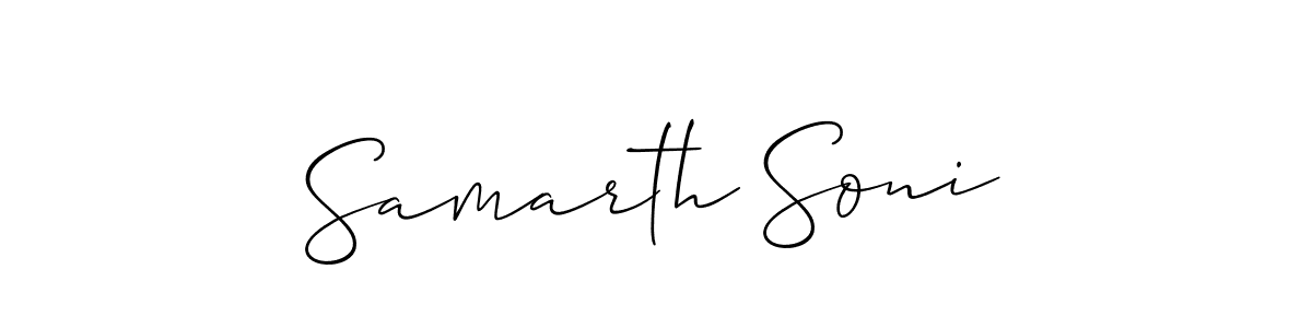 You can use this online signature creator to create a handwritten signature for the name Samarth Soni. This is the best online autograph maker. Samarth Soni signature style 2 images and pictures png