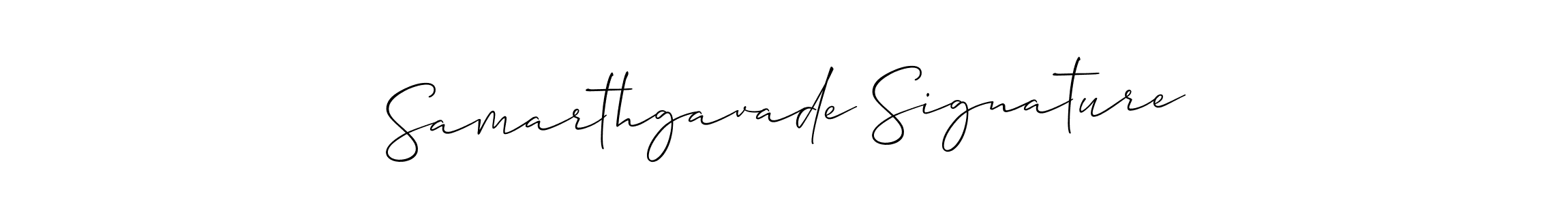 You should practise on your own different ways (Allison_Script) to write your name (Samarthgavade Signature) in signature. don't let someone else do it for you. Samarthgavade Signature signature style 2 images and pictures png
