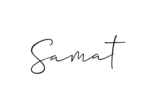 Check out images of Autograph of Samat name. Actor Samat Signature Style. Allison_Script is a professional sign style online. Samat signature style 2 images and pictures png