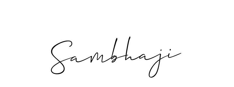 The best way (Allison_Script) to make a short signature is to pick only two or three words in your name. The name Sambhaji include a total of six letters. For converting this name. Sambhaji signature style 2 images and pictures png