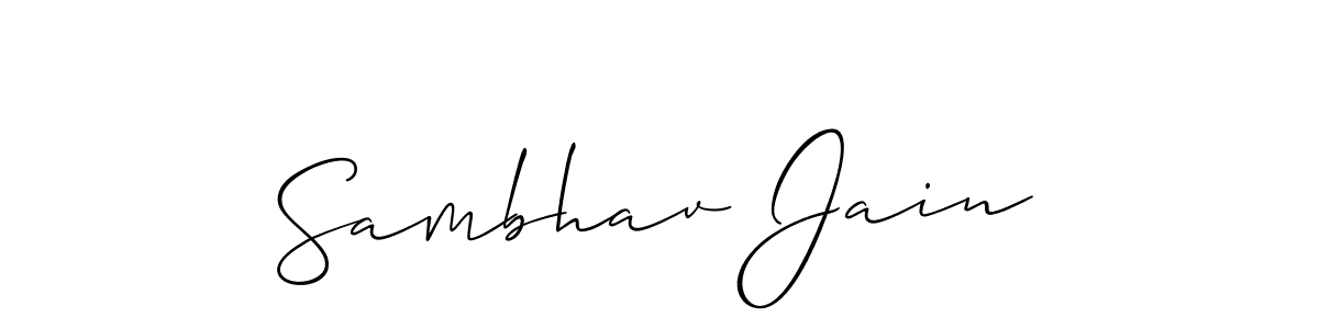 Here are the top 10 professional signature styles for the name Sambhav Jain. These are the best autograph styles you can use for your name. Sambhav Jain signature style 2 images and pictures png