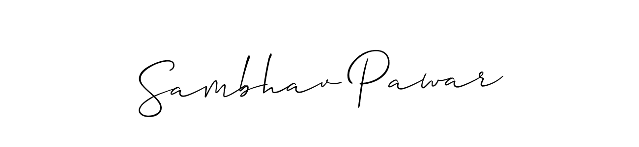 Once you've used our free online signature maker to create your best signature Allison_Script style, it's time to enjoy all of the benefits that Sambhav Pawar name signing documents. Sambhav Pawar signature style 2 images and pictures png