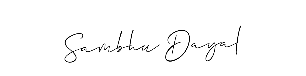 See photos of Sambhu Dayal official signature by Spectra . Check more albums & portfolios. Read reviews & check more about Allison_Script font. Sambhu Dayal signature style 2 images and pictures png