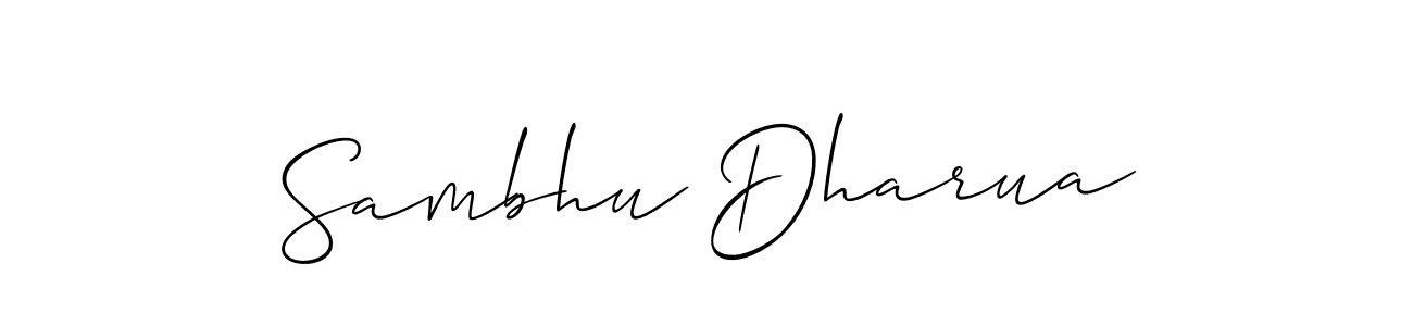 Check out images of Autograph of Sambhu Dharua name. Actor Sambhu Dharua Signature Style. Allison_Script is a professional sign style online. Sambhu Dharua signature style 2 images and pictures png