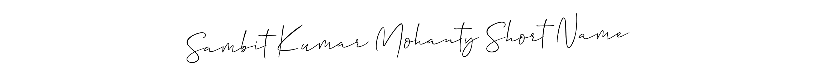 It looks lik you need a new signature style for name Sambit Kumar Mohanty Short Name. Design unique handwritten (Allison_Script) signature with our free signature maker in just a few clicks. Sambit Kumar Mohanty Short Name signature style 2 images and pictures png