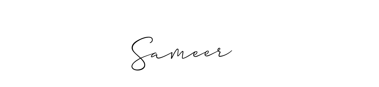 See photos of Sameer ❤️ official signature by Spectra . Check more albums & portfolios. Read reviews & check more about Allison_Script font. Sameer ❤️ signature style 2 images and pictures png