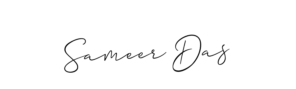 How to Draw Sameer Das signature style? Allison_Script is a latest design signature styles for name Sameer Das. Sameer Das signature style 2 images and pictures png