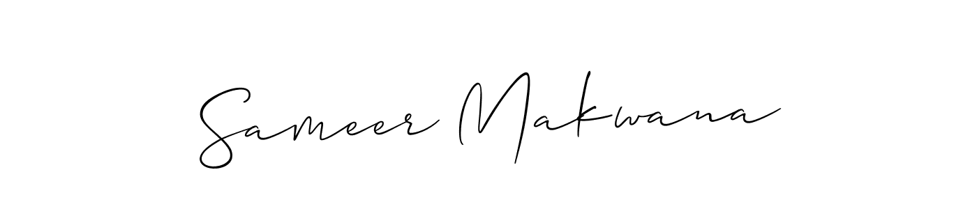 You can use this online signature creator to create a handwritten signature for the name Sameer Makwana. This is the best online autograph maker. Sameer Makwana signature style 2 images and pictures png