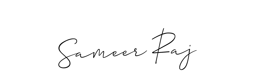 Make a short Sameer Raj signature style. Manage your documents anywhere anytime using Allison_Script. Create and add eSignatures, submit forms, share and send files easily. Sameer Raj signature style 2 images and pictures png