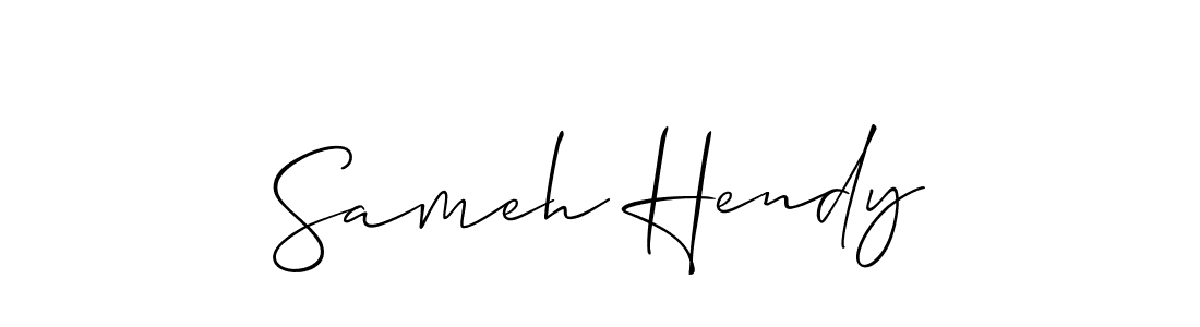Here are the top 10 professional signature styles for the name Sameh Hendy. These are the best autograph styles you can use for your name. Sameh Hendy signature style 2 images and pictures png