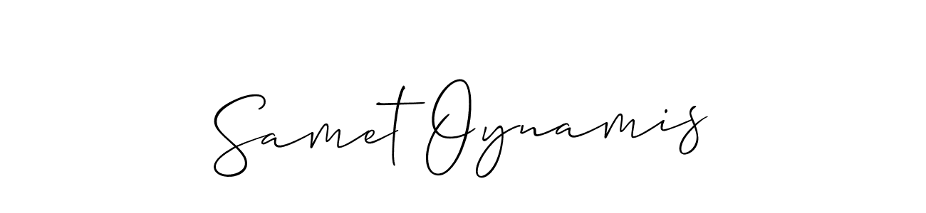 How to Draw Samet Oynamis signature style? Allison_Script is a latest design signature styles for name Samet Oynamis. Samet Oynamis signature style 2 images and pictures png