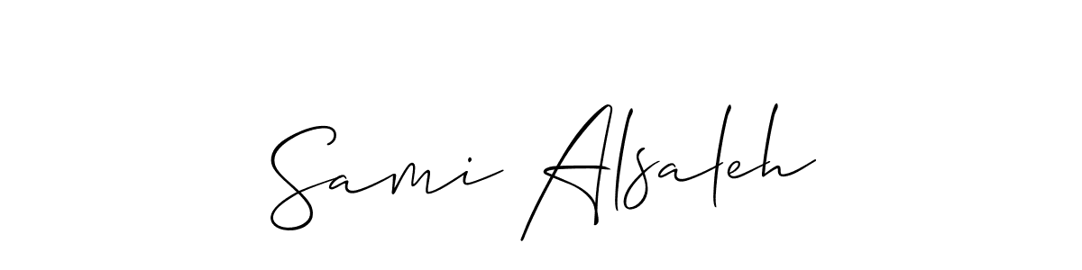 See photos of Sami Alsaleh official signature by Spectra . Check more albums & portfolios. Read reviews & check more about Allison_Script font. Sami Alsaleh signature style 2 images and pictures png