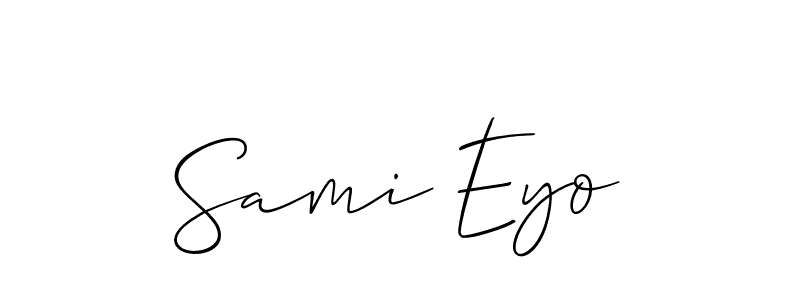 Check out images of Autograph of Sami Eyo name. Actor Sami Eyo Signature Style. Allison_Script is a professional sign style online. Sami Eyo signature style 2 images and pictures png