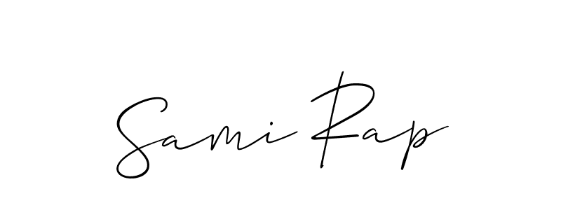 You can use this online signature creator to create a handwritten signature for the name Sami Rap. This is the best online autograph maker. Sami Rap signature style 2 images and pictures png