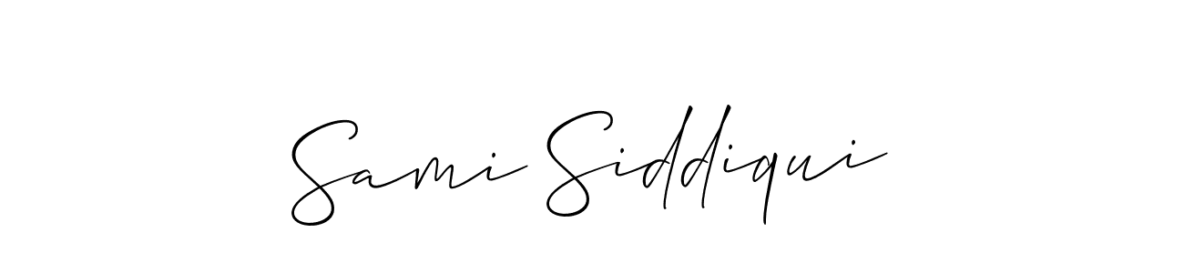 Check out images of Autograph of Sami Siddiqui name. Actor Sami Siddiqui Signature Style. Allison_Script is a professional sign style online. Sami Siddiqui signature style 2 images and pictures png