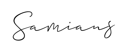 You should practise on your own different ways (Allison_Script) to write your name (Samians) in signature. Don't let someone else do it for you. Samians signature style 2 images and pictures png
