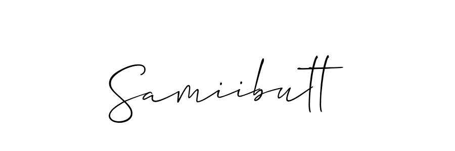 Check out images of Autograph of Samiibutt name. Actor Samiibutt Signature Style. Allison_Script is a professional sign style online. Samiibutt signature style 2 images and pictures png