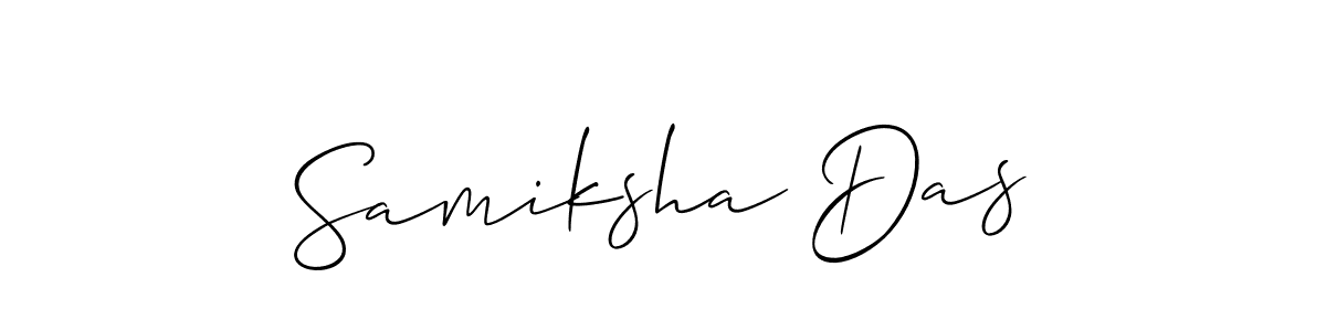 Make a beautiful signature design for name Samiksha Das. Use this online signature maker to create a handwritten signature for free. Samiksha Das signature style 2 images and pictures png