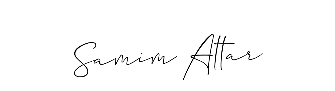 Similarly Allison_Script is the best handwritten signature design. Signature creator online .You can use it as an online autograph creator for name Samim Altar. Samim Altar signature style 2 images and pictures png