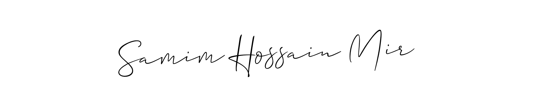 Best and Professional Signature Style for Samim Hossain Mir. Allison_Script Best Signature Style Collection. Samim Hossain Mir signature style 2 images and pictures png