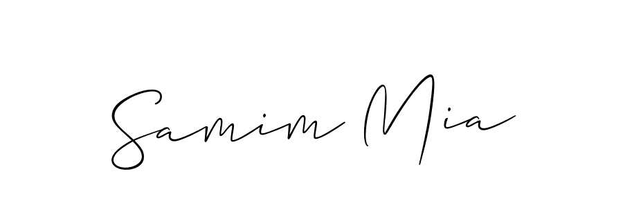 You can use this online signature creator to create a handwritten signature for the name Samim Mia. This is the best online autograph maker. Samim Mia signature style 2 images and pictures png