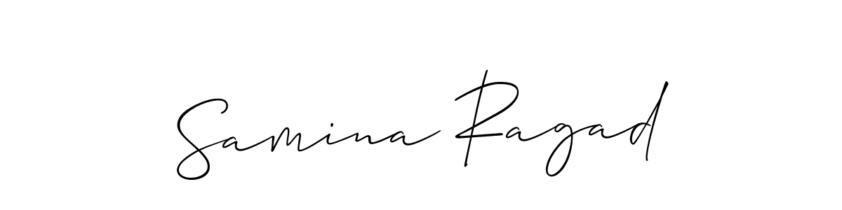 Once you've used our free online signature maker to create your best signature Allison_Script style, it's time to enjoy all of the benefits that Samina Ragad name signing documents. Samina Ragad signature style 2 images and pictures png