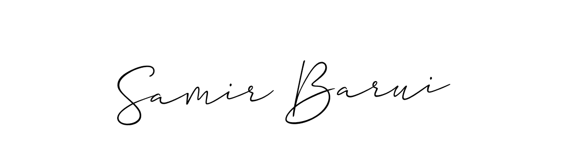 See photos of Samir Barui official signature by Spectra . Check more albums & portfolios. Read reviews & check more about Allison_Script font. Samir Barui signature style 2 images and pictures png