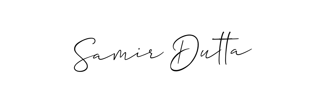Similarly Allison_Script is the best handwritten signature design. Signature creator online .You can use it as an online autograph creator for name Samir Dutta. Samir Dutta signature style 2 images and pictures png