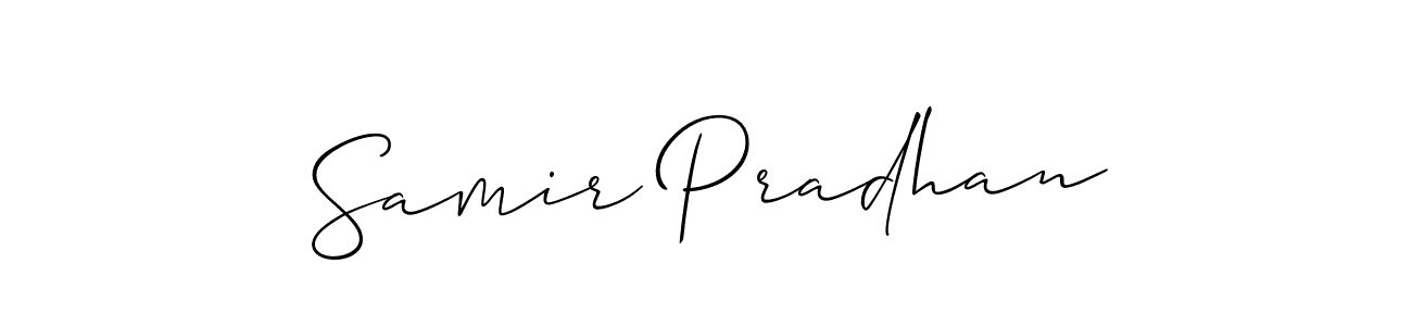 You can use this online signature creator to create a handwritten signature for the name Samir Pradhan. This is the best online autograph maker. Samir Pradhan signature style 2 images and pictures png