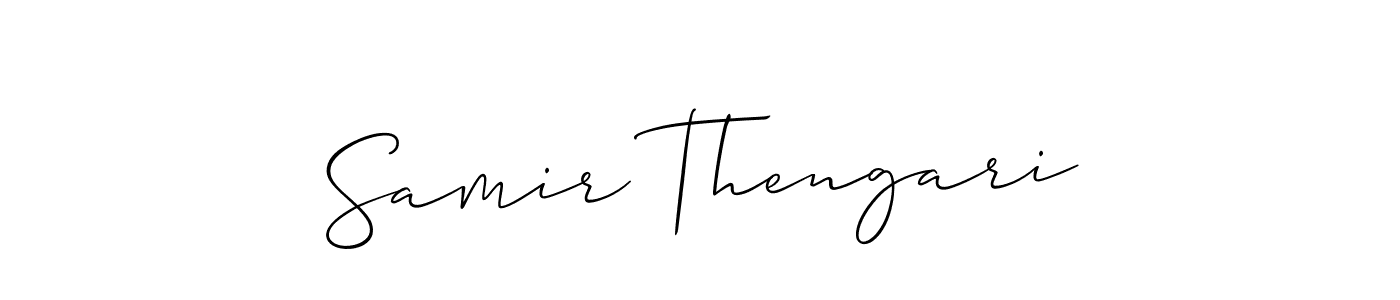 Here are the top 10 professional signature styles for the name Samir Thengari. These are the best autograph styles you can use for your name. Samir Thengari signature style 2 images and pictures png
