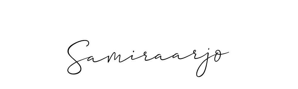 Best and Professional Signature Style for Samiraarjo. Allison_Script Best Signature Style Collection. Samiraarjo signature style 2 images and pictures png