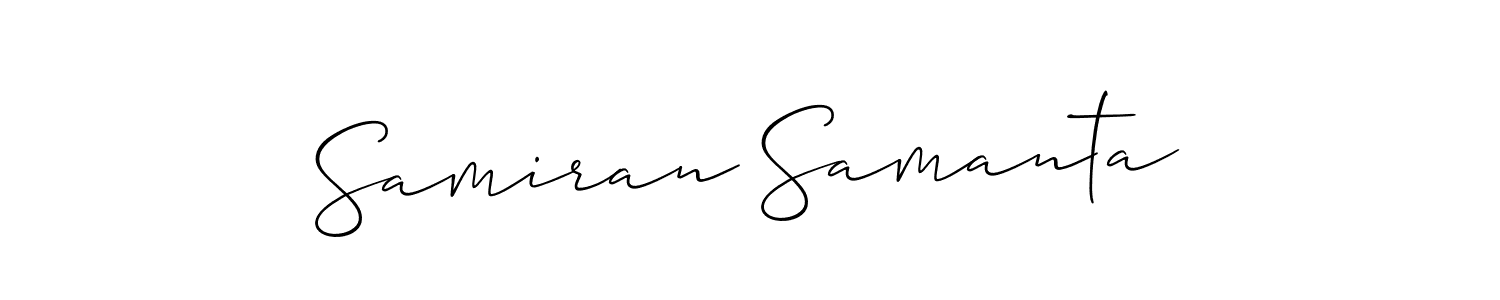 Here are the top 10 professional signature styles for the name Samiran Samanta. These are the best autograph styles you can use for your name. Samiran Samanta signature style 2 images and pictures png