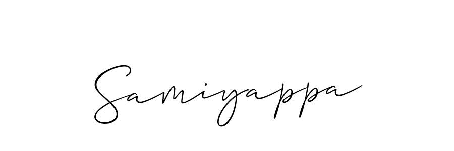Samiyappa stylish signature style. Best Handwritten Sign (Allison_Script) for my name. Handwritten Signature Collection Ideas for my name Samiyappa. Samiyappa signature style 2 images and pictures png
