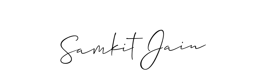 Check out images of Autograph of Samkit Jain name. Actor Samkit Jain Signature Style. Allison_Script is a professional sign style online. Samkit Jain signature style 2 images and pictures png